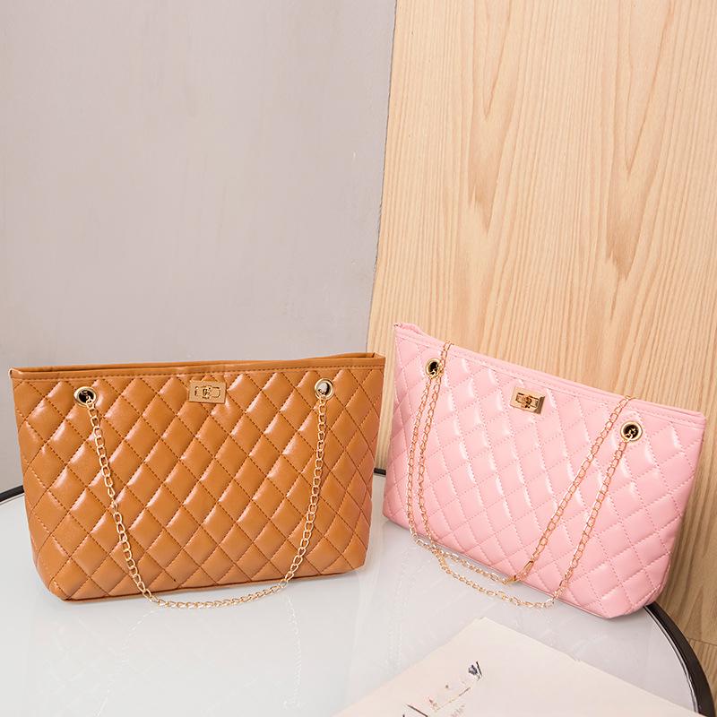 Женские сумки Новые женские сумки через плечо в корейском стиле Большой вместимости Сумки для покупок