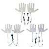 5V USB Heated Gloves Pad 5 Finger Type Electric Gloves Heating Film Pads Rechargeable Hand Heater