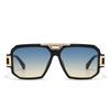 Cross-Border Export New Modern Retro Large Frame Men's Sunglasses Ins Style Street Style Big Brand Ink