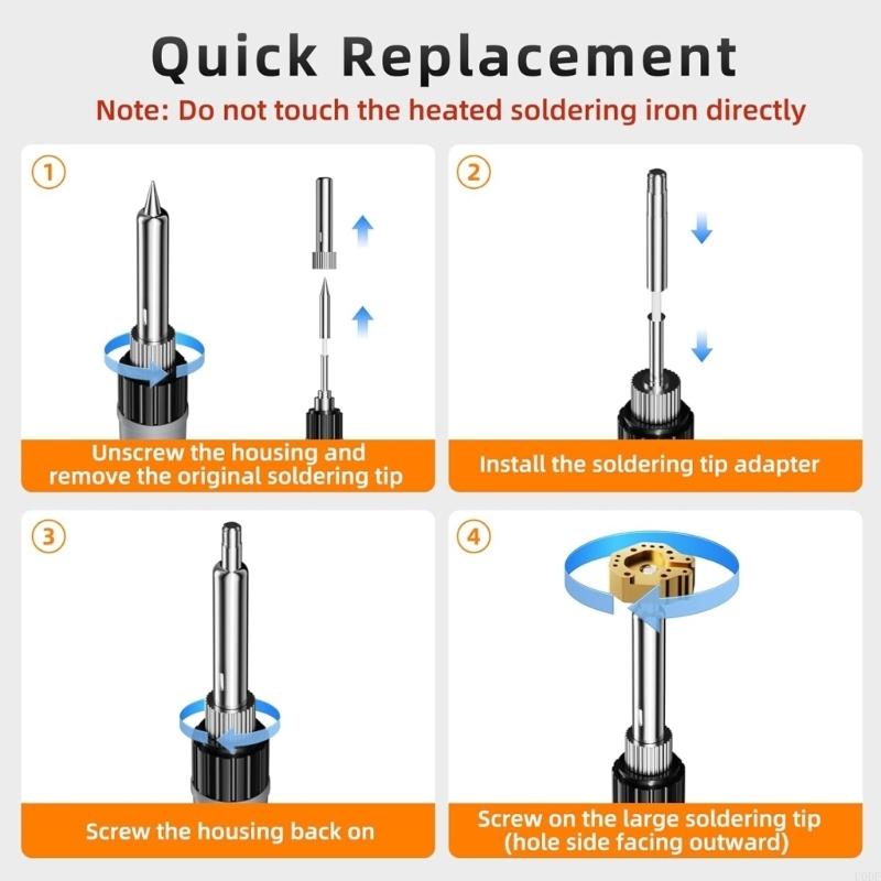 High Thermals Conductivity Soldering Iron Tip For Seamlessly Joystick Replacement In Gaming Devices