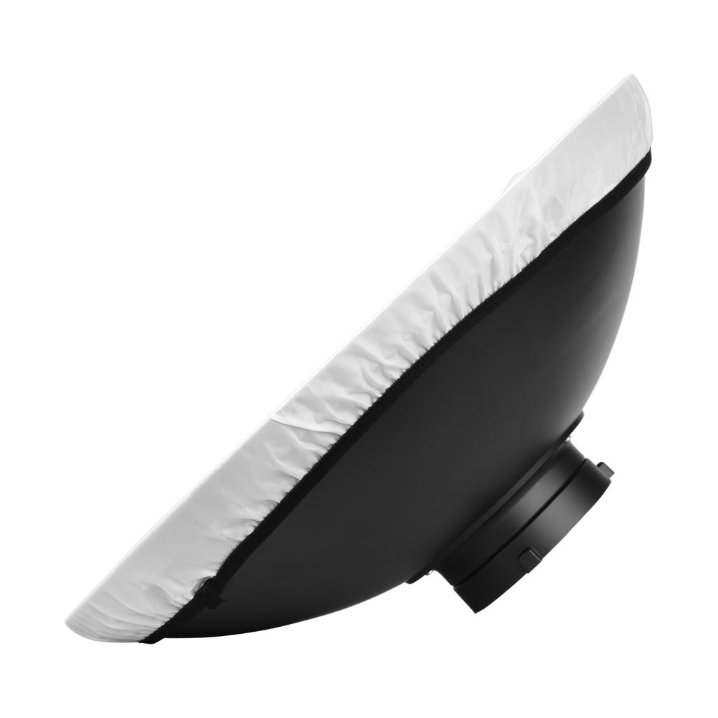 16 Inch Beauty Dish Studio Photography Reflector Diffuser with Honeycomb Soft Cloth for Bowens