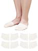 Maison Peony Silk Foot Covers of Toe Half and Inner Made In Summer and One Size Fits 100% Five-Toe Low-Profile (Set 4) - Socks, Socks, Socks, Japan.