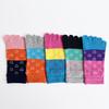5 пар женских носков до щиколотки с пальцами, хлопковые, ярких цветов, модные, полосатые, с надписью Love, милые, влагоотводящие, низкие, носки с пятью пальцами