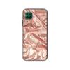 Черный чехол из ТПУ для Huawei P30 Lite P30 Pro P40 чехол для Huawei P40 LITE EP Smart 2020 чехол Gold Rose Glitter Pink Love Herat