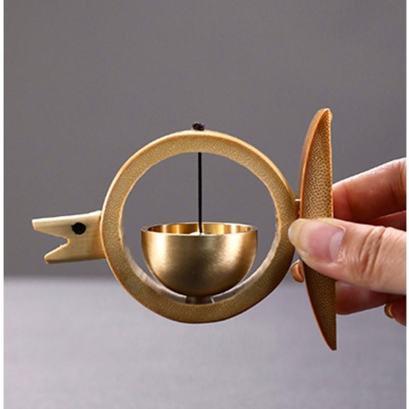 Магнитное крепление Бамбуковые колокольчики Снижающие стресс Подвесные колокольчики Множественное размещение на металлической двери, поверхности холодильника Декор