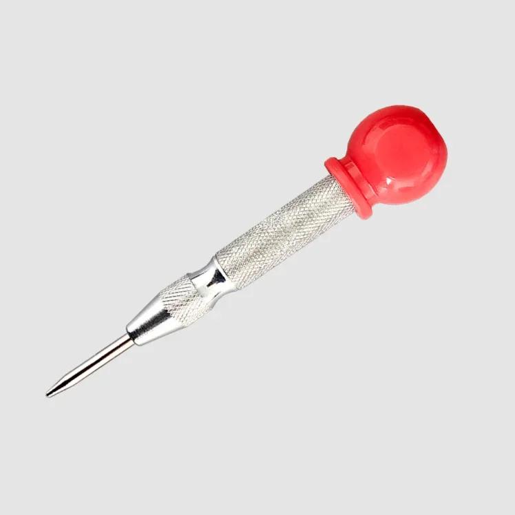 Automatic Center Pin Punch Spring Loaded Marking Starting Holes Tool HSS Center Punch Stator Punching Woodwork Tools Drill Bit