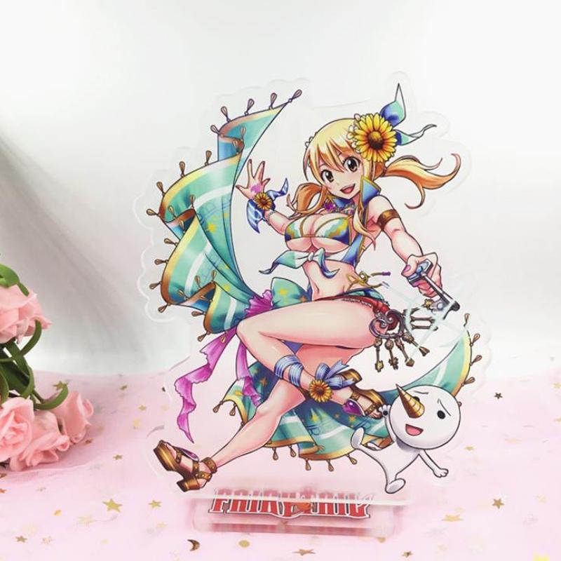 Аниме Fairy Tail косплей акриловая подставка модель фигурка игрушки ремесло сказочный сад Декор аксессуары