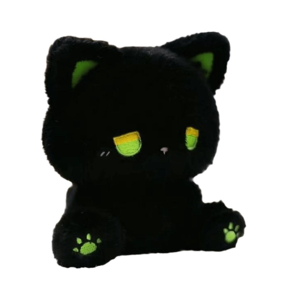 Cute Emo Dolls Sitting Posture Stuffed Animal Emo Sad Cat Plush Toy Gift For Friends