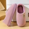 Winter Warm Shoes Woman Men Indoor Slippers Soft Plush Lovers Home Floor Slipper Anti-slip Ladies Bedroom Slides