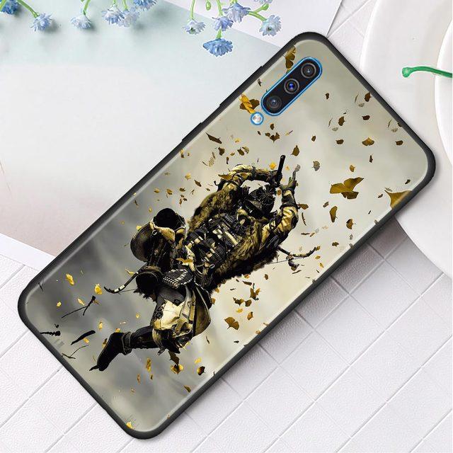 Силиконовый чехол для телефона Samsung Galaxy A50 A70 A10 A20e A30 A40 A20s A10s A10e A80 A90 A60 A30s, чехол самурай