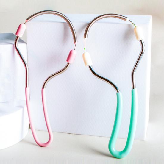 Удаление волос на лице ручной пружинный эпилятор для женщин инструмент для удаления волос на щеках шее верхней губе и подбородке