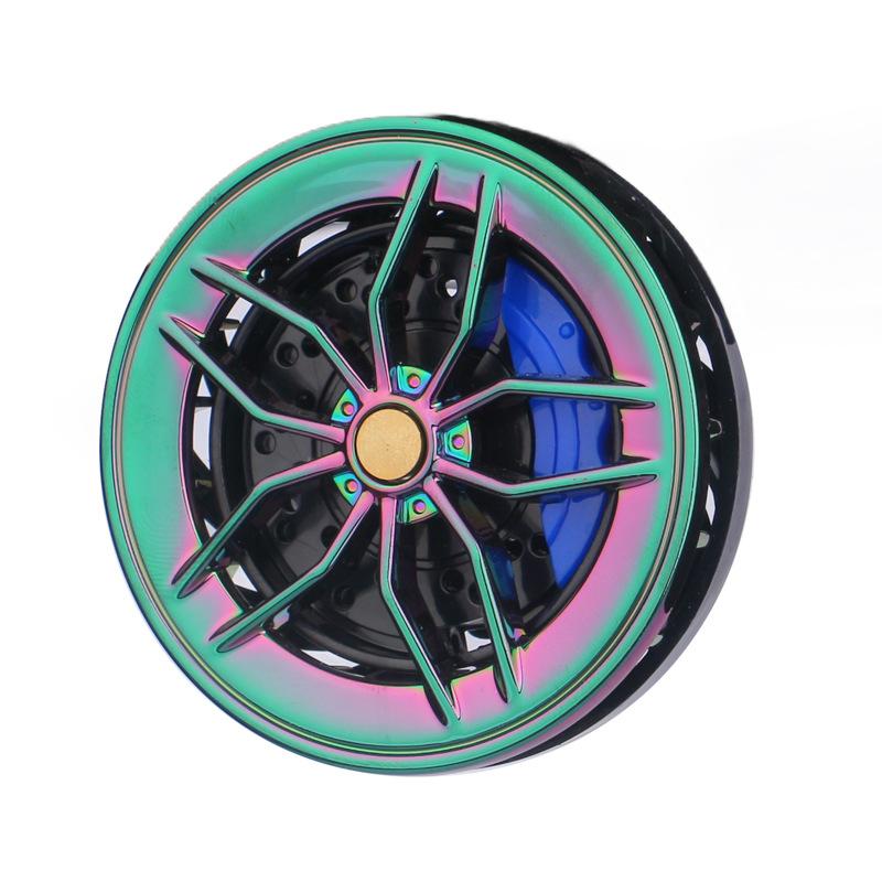 Новый автомобильный зажим для духов на вентиляционное отверстие, вращающаяся ступица колеса, ароматизатор для шин, ароматерапия, декор, освежитель воздуха, автомобильные аксессуары