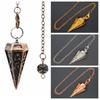 Амулет Конус Pendule Рейки Исцеление Рейки Духовный Pendulo Портативный Рейки Маятник Подвеска
