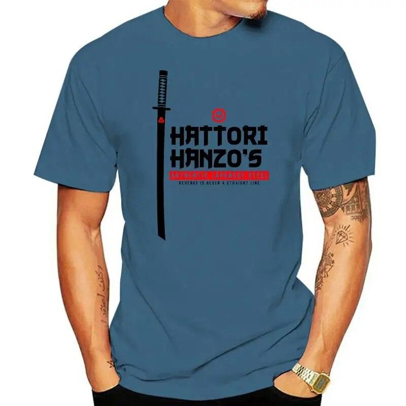 2022 модная популярная футболка унисекс Hattori Hanzos из японской стали Kill Bill, футболка