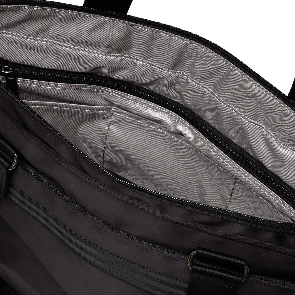 Деловая сумка-тоут 15 дюймов для хранения ПК B4 Легкая с держателем для бутылки Sli Light 62522 Черный [Ace Gene] Мужская