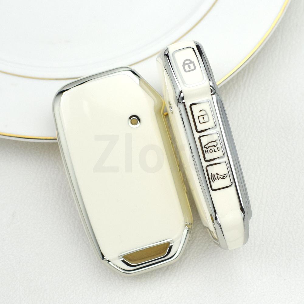 For Kia Ray 2023 Sportage 2022 K7 2020 K3 Cerato 2020 Cadenza 2020 Sorento 4 Soul Telluride TPU Car Remote Key Fob Case Cover