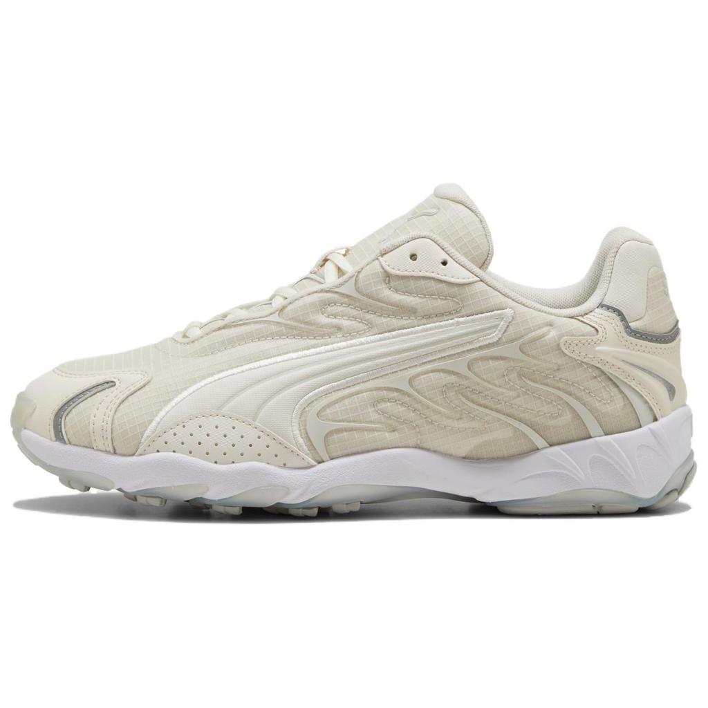 Puma Вдох Нескользящие Устойчивые к истиранию Низкие Беговые кроссовки Унисекс Серый Белый 403275-01
