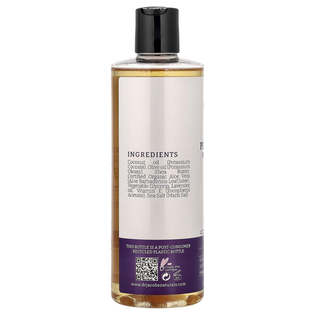 Dr. Jacobs Naturals, Castile Pet Shampoo, Lavender, 16 oz (473 ml)