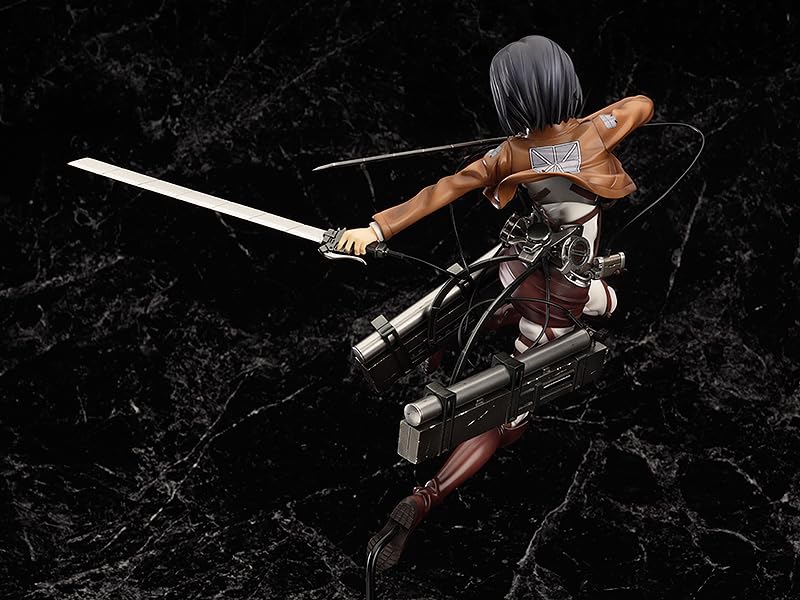 Good Smile Company Attack On Titan Mikasa Ackerman DX Scale Plastic Painted Complete Figure Resale Ver. 1/8