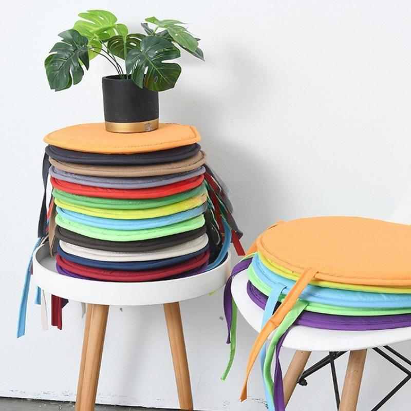 Round Chair Cushion Seat Pad Cover Multicolor for Garden Patio Home Kitchen Durable and Washable