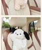 Plush Dog Car Tissue Box: Cute Hanging Cartoon for Car Interiors