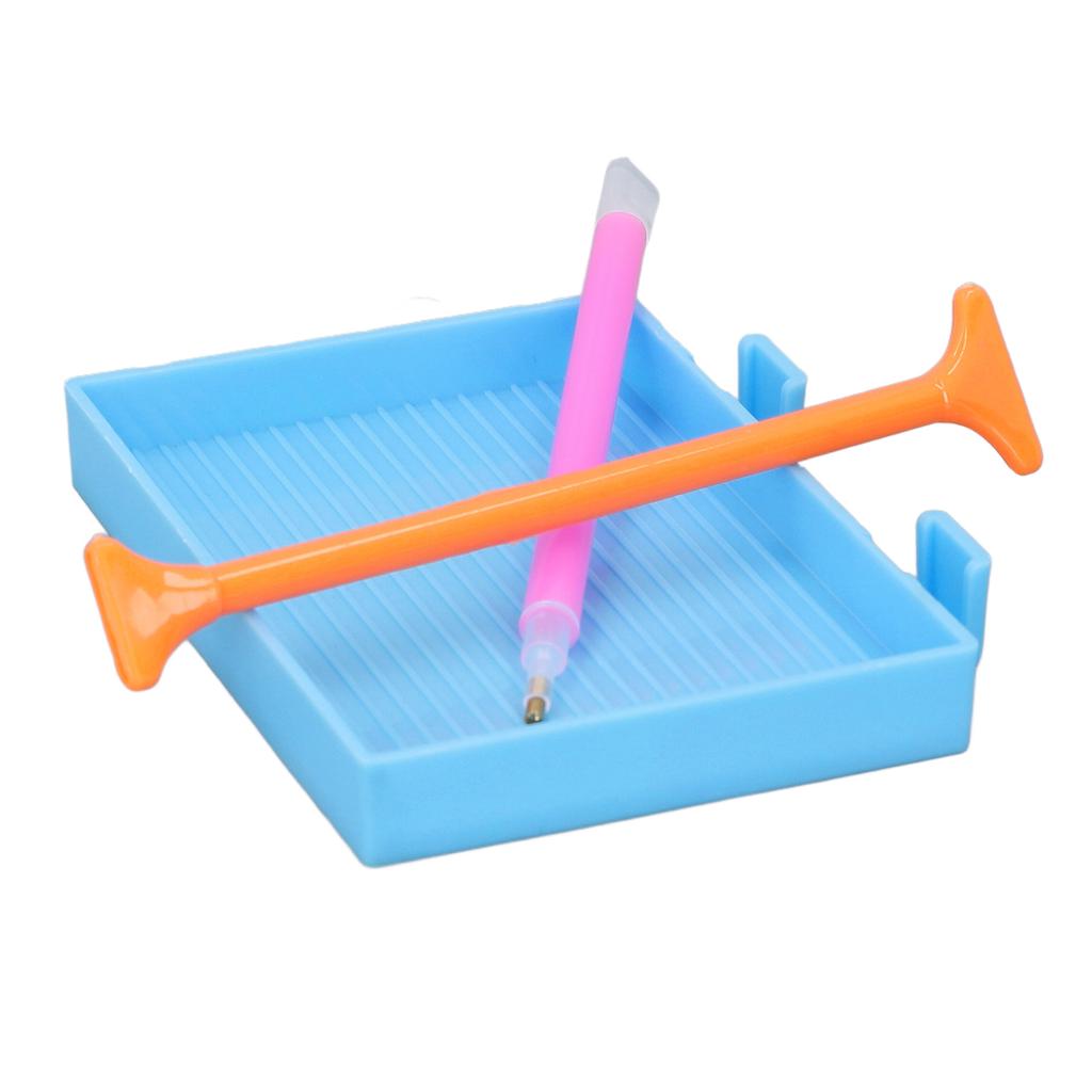 Набор из 19 предметов для рисования стразами, 5 ручек для рисования стразами, 3 лотка, 10 кусков глины, 1 пинцет для самостоятельного изготовления