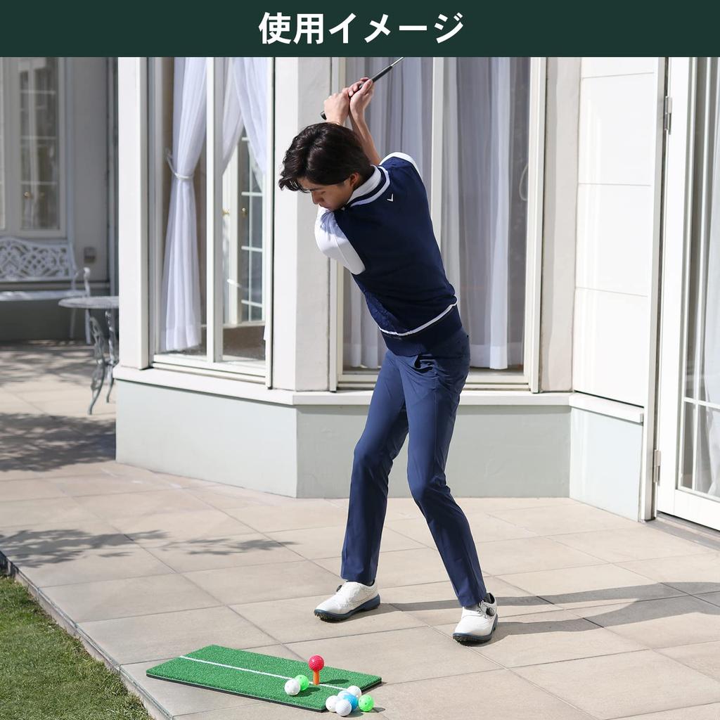 Коврик для гольфа Tabata GV0285, коврик для ударов 285 300 x 600 мм с резиновой губкой, совместимый с полной ударной площадкой