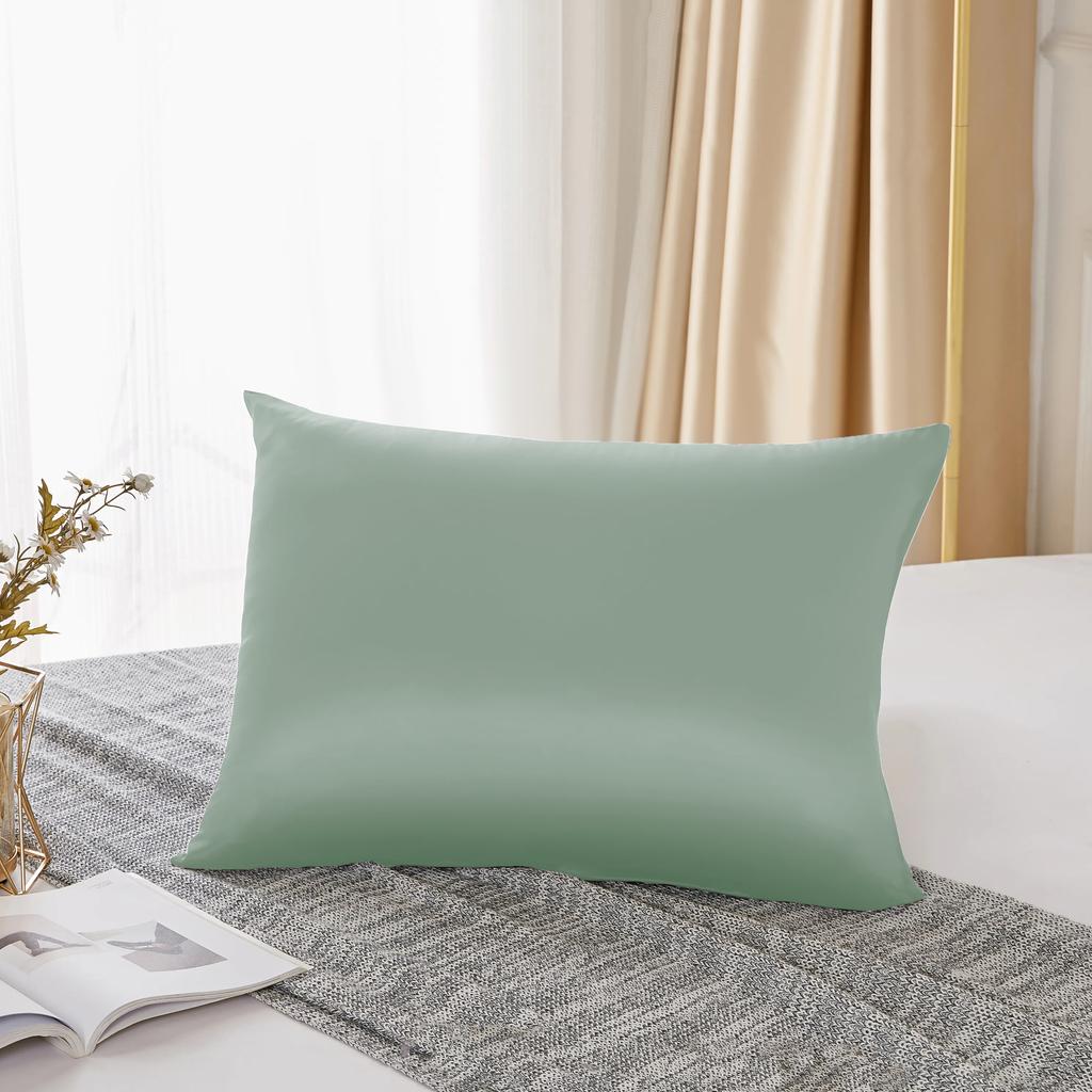 25 Momme Natural Mulberry Silk Pillowcase,Both Sided Pure Silk Pillow Cover Gifts for Women,Pure Silk Pillowcsae For Hair