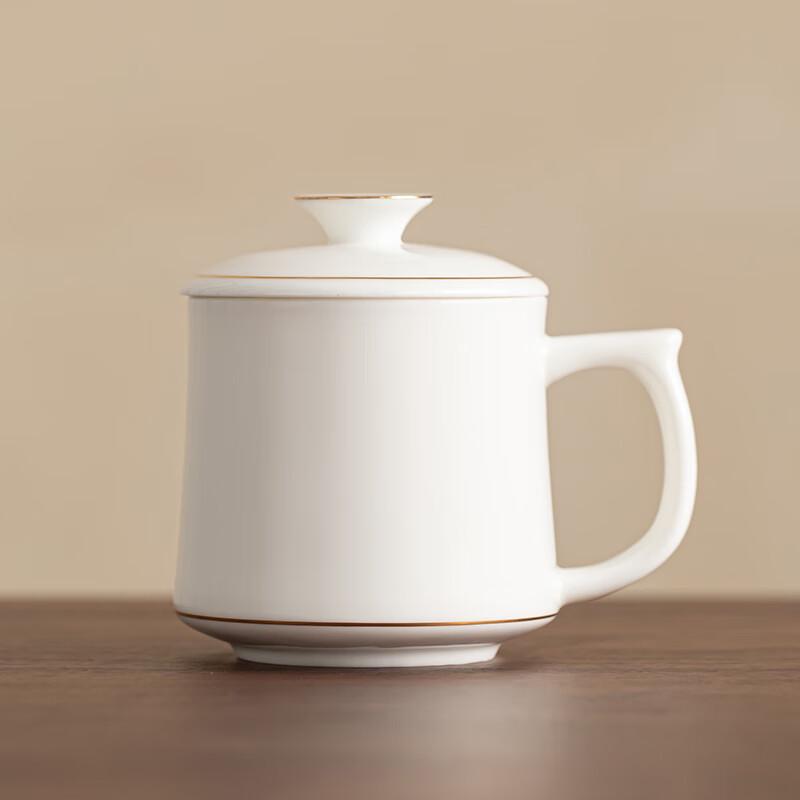 Керамическая кружка для чая SUSHI CERAMICS Бараний Жир Нефритовая Керамика Офисная