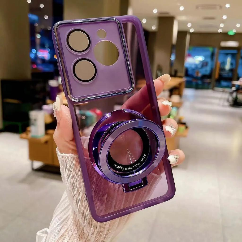 Магнитный держатель для кольца, чехол для телефона Funda Funda Motorola Edge 40 Edge40 Neo Edge 50 Fusion Pro S50 Neo Прозрачный чехол