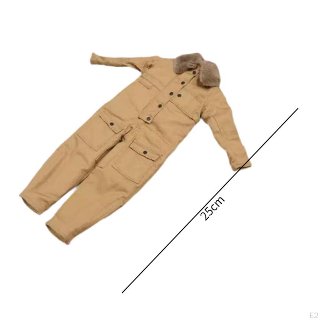 1/6 Масштаб Мужской Фигурный Комбинезон, Ручная Работа, Кукольная Одежда Миниатюрная Стильная Модель Одежда для