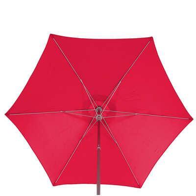 Folding Umbrella 2.3 M Anzio Red With Hydrophobic Coating