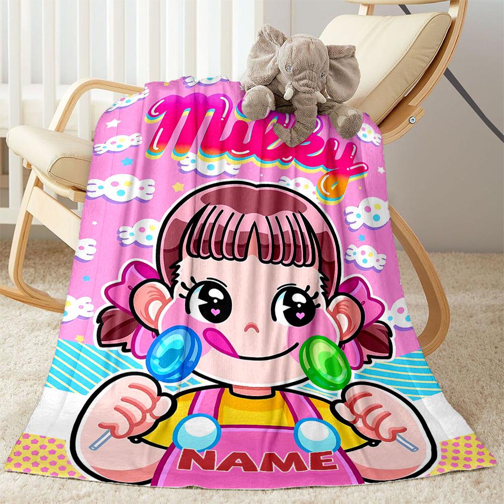 Milky Sweet Treats Blanket Soft & Cozy Great for Seaside Office Bed for All Occasions Digital Print Best Holiday Gift for Friends Family