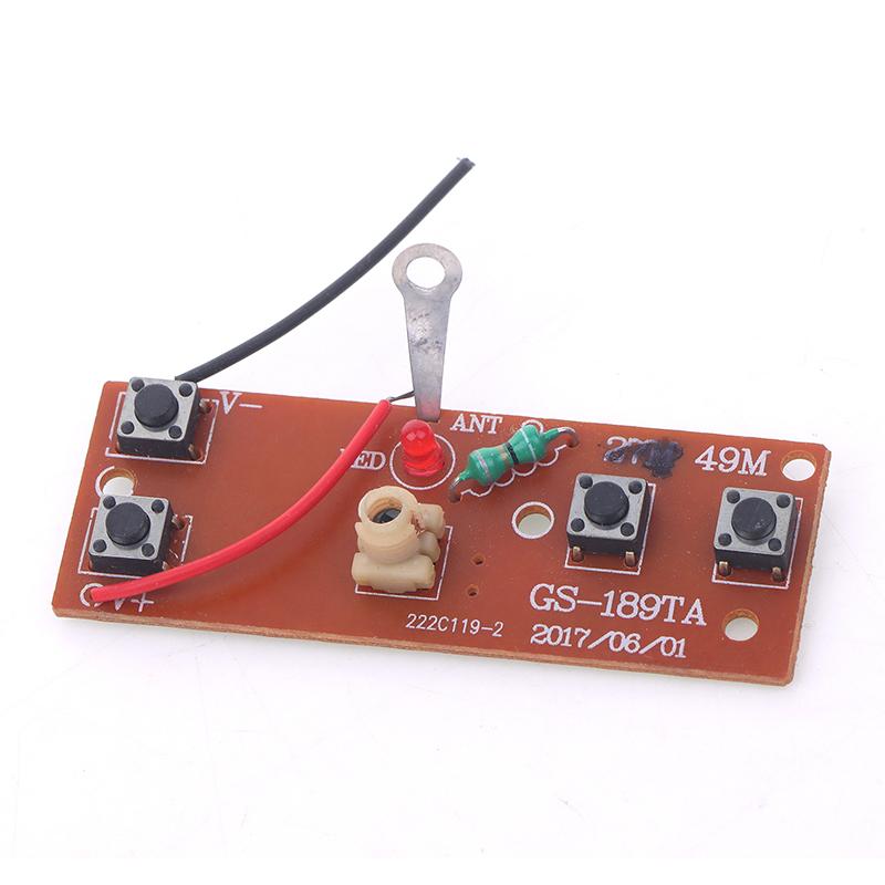 Four-Way Remote Control Module 4Ch Rc Remote Control 78Mhz Transmitter Board Receiver Board Circuit Board Accessories