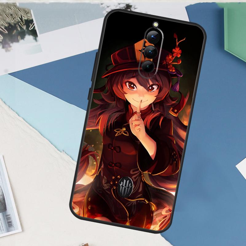 Чехол для телефона Genshin Impact Ху Тао для Nubia Red Magic 10 9 8 Pro Plus 6 7 6S 7S Pro 5G 6R RedMagic 8S 9S Pro Plus