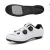 Unisex Cycling Shoes Road MTB Indoor Trainer Non-Cleat Clipless Compatible Breathable Lightweight Stiff Sole