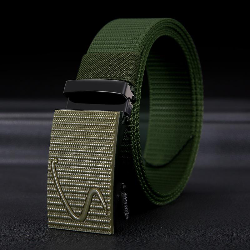 Мужской и женский универсальный ремень для занятий спортом на открытом воздухе и повседневный холщовый нейлоновый брючный ремень, джинсовый комбинезон, ремень