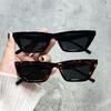 Luxury Rectangle Sunglasses Woman Vintage Cat Eye Design Sun Glasses Female Male Personality Cool Retro Black Cateye Oculos