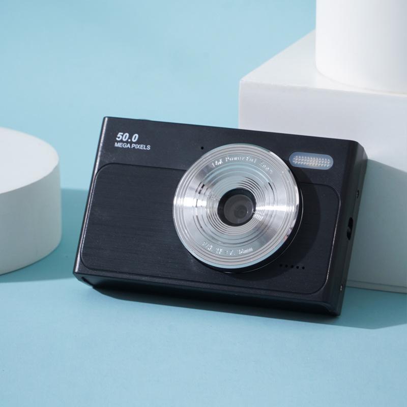 Retro Digital Camera 50MP HD Selfie Student Portable Card Camera