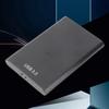 2,5-дюймовый SATA USB 3.0 ноутбук 7-9,5 мм жесткий диск SSD корпус внешний чехол для ноутбука диск(черный) (Нет