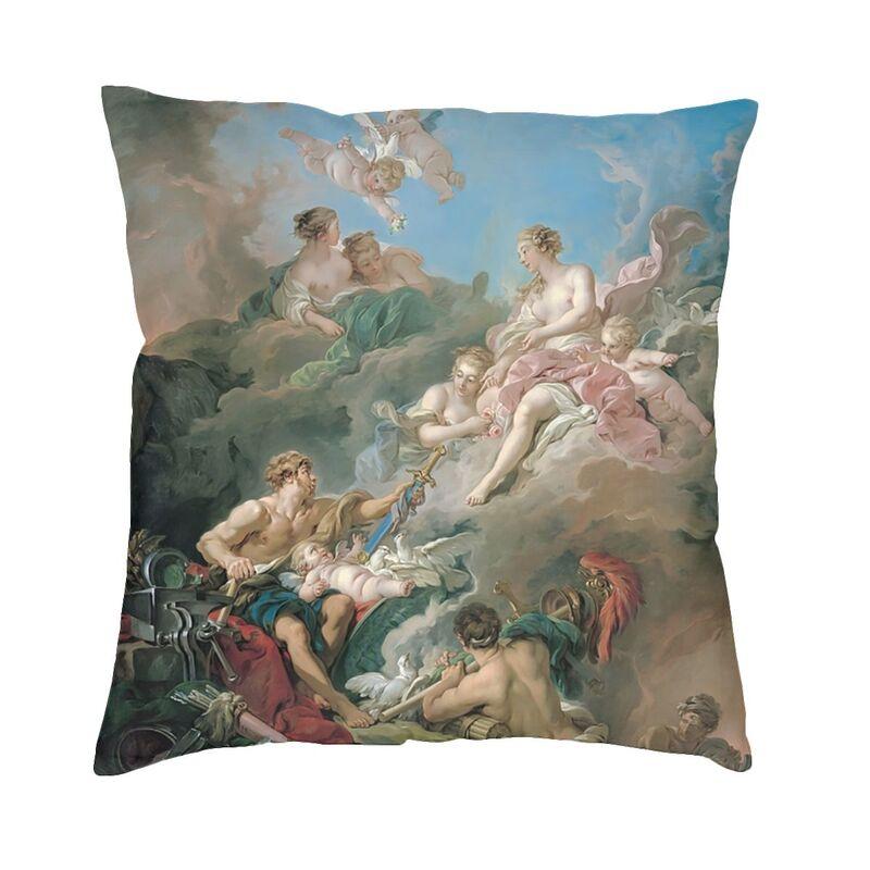 Luxury Via Triumphalis Of Saint Benedict Cushion Cover x Soft Baroque Throw Pillow Case Sofa Square Pillowcase Decoration
