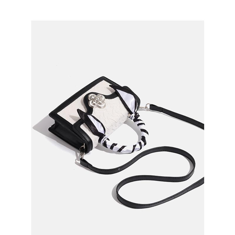 Модная женская сумка ретро маленькая квадратная сумка нишевый дизайн одно плечо сумка через плечо высокая стоимость женская сумка