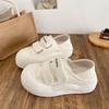 XY-A235 латексная стелька/две носочные платформы белые туфли женские туфли макетные туфли 2025 весна новые круглые головки