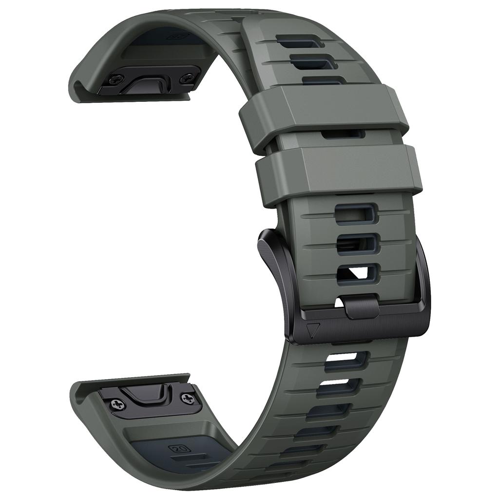 Мягкий силиконовый ремешок 20 мм QuickFit для часов Garmin Fenix 8 43 мм 7S Pro 6S 5S S70 42 мм, ремешок для часов Descent Mk3 Mk3i 43 мм Mk2S