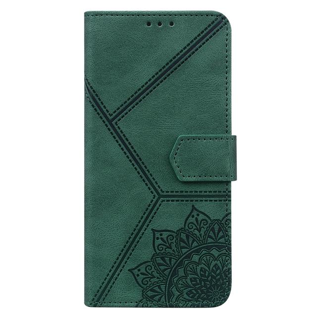 Чехол-кошелек для телефона Samsung Galaxy A23 A13 A33 A53 A03s A73 5g, чехлы с милой мандалой и цветком, откидная задняя крышка, женская сумка для карт