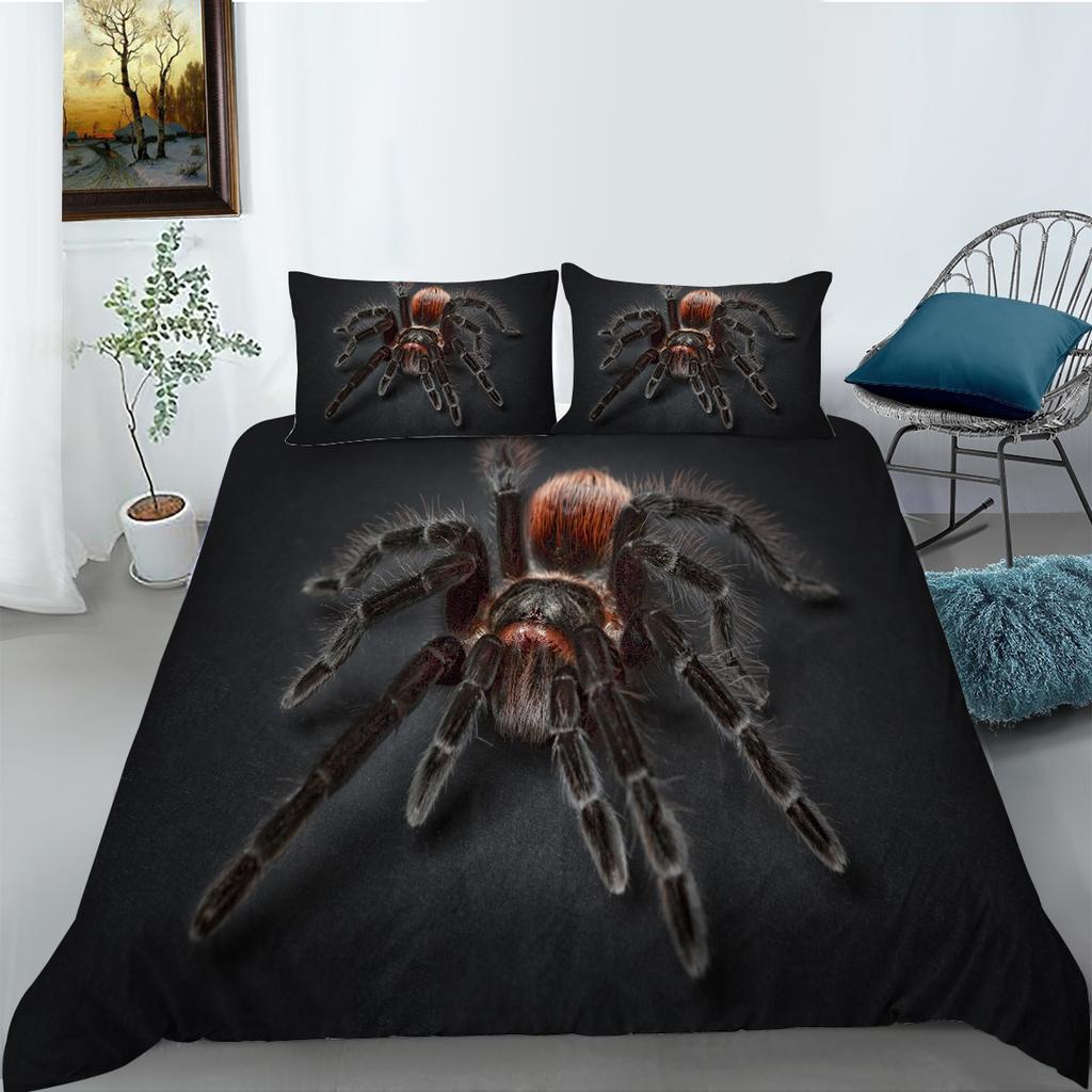 Insect Series Bedding Set 3D Digital Printed Quilt Cover and Pillow Cover 2/3 Pieces Full Size Bedding Set Home Decoration Bedding Set