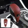 1 Piece Car Leather Gear Shift Handle Trim Cover with Fragrant Tablets Compatible for BMW 4 Series G20 G28 Z4 G29 2020-