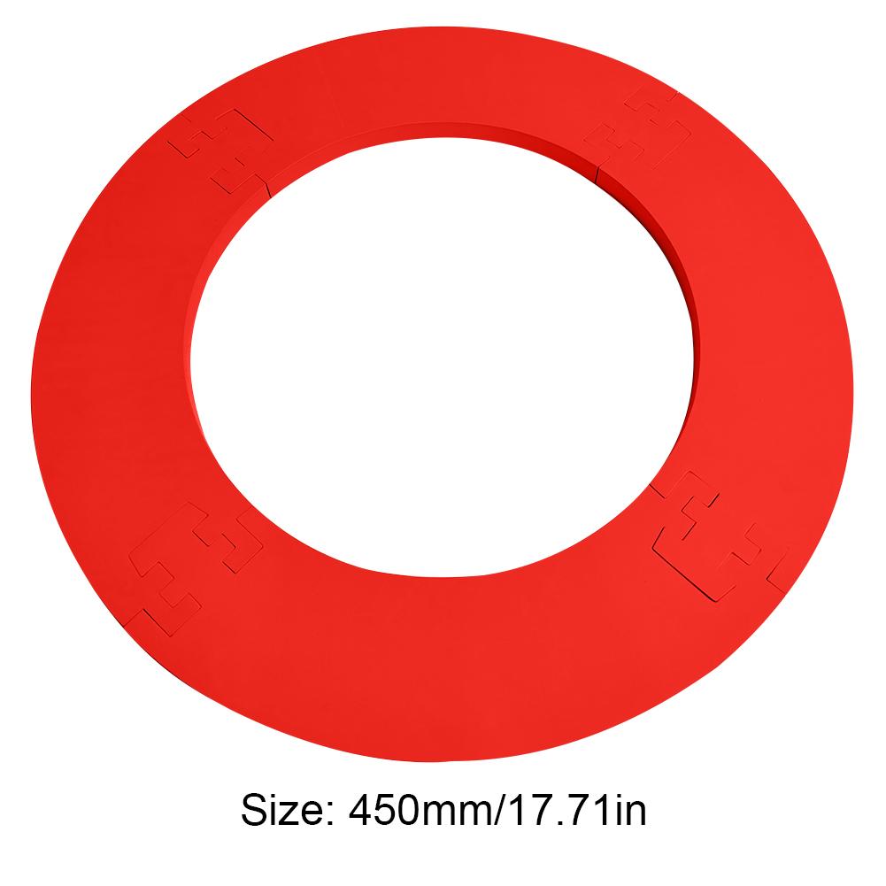 Lightweight EVA Dartboard Surround Jigsaw Ring Design Dart Board Ring Wall Dart Backboard Ring Removable Dartboard Wall Surround