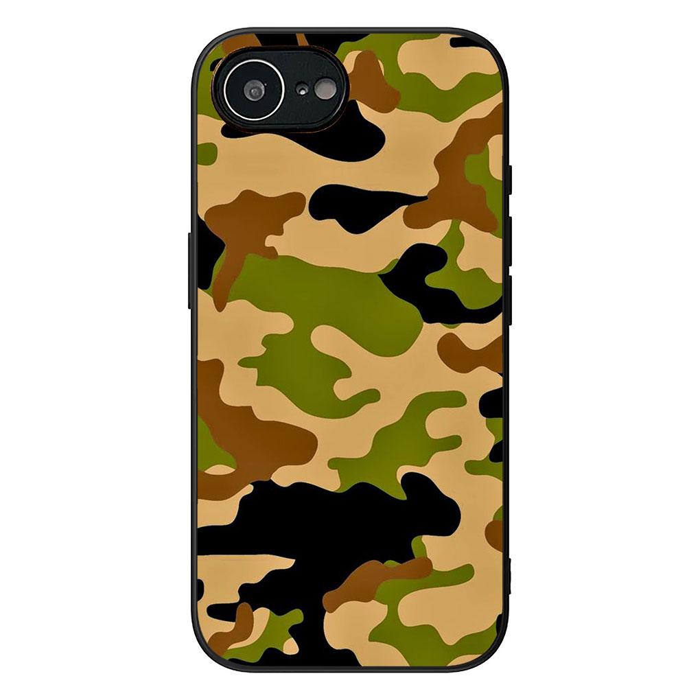 Мягкий чехол для Xiaomi Poco C75 C65 C71 C85 X7 X6 M6 M7 F7 F8 Ultra F6 Pro Чехол для телефона Камуфляж Военный Армейский Камуфляжный Рисунок