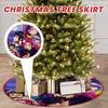 Рождественская елка юбка украшения для дома рождественские елочные украшения юбка орнамент праздничные праздничные украшения для вечеринок в помещении на открытом воздухе